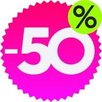 Скидка 50%